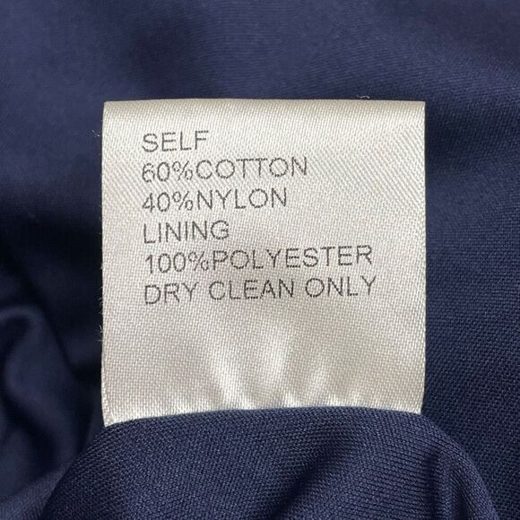 Tadashi Shoji Paillette Embroidered Lace Sheath Cocktail Dress Royal Navy Blue S - Picture 12 of 14